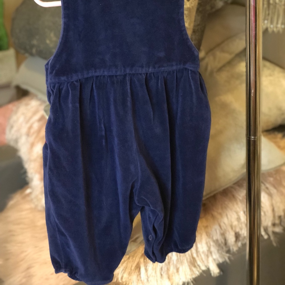 Navy Velvet Jumper - Picture 2 of 2